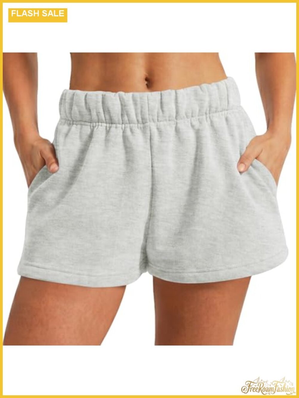 Fleece Lined Sweat Shorts for Women - Lounge & Active Wear